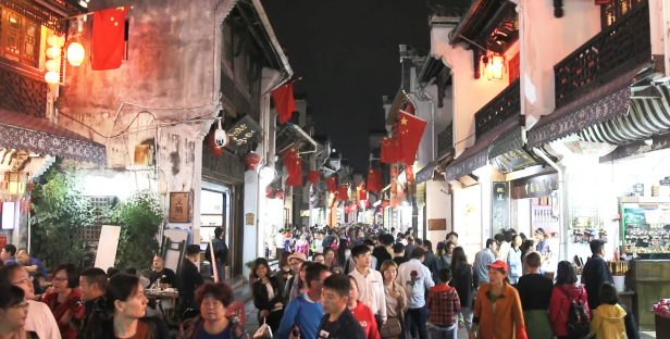 徽州风物推荐第八期:活动着的清明上河图,安徽十佳夜游街区:屯溪老街
