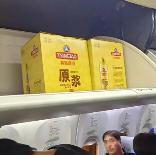 韩国人返程人手一箱青岛啤酒,青啤原浆成韩国游客回程伴手礼